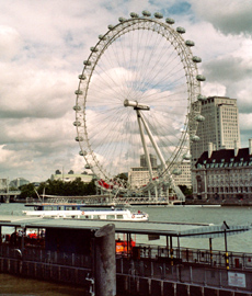 London Eye most popular attraction photo