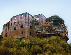 Ruins of Frankenstein Castle Rhineland photo