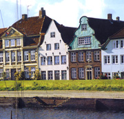 Gluckstadt Elbe River market town near Hamburg photo