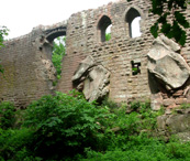 Ruins of early castle photo