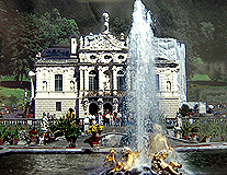 Linderhof Palace Fountain photo