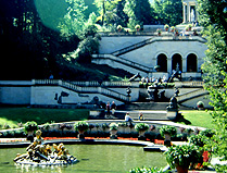 Linderhof Palace Garden Pool photo