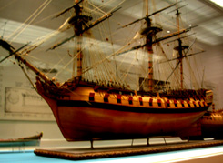 model ship at Endland's Maritime Museum photo