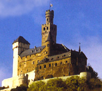Marksburg Castle on the Rhine River for cruises photo