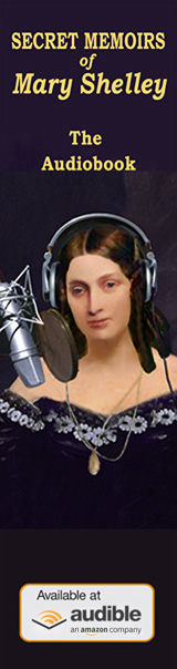 Mary Shelley Memoirs Audiobook Audible Banner