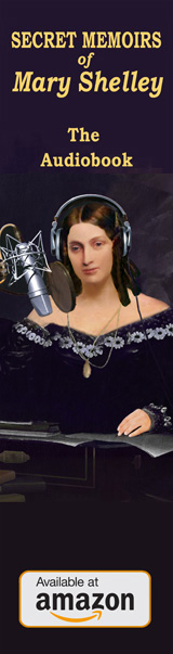 Mary Shelley Biography Memoirs Audiobook Amazon Banner