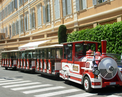 Monaco tourist train photo