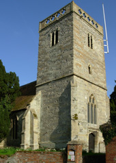 Historic Gothic Church North Moreland Oxfordshire photo