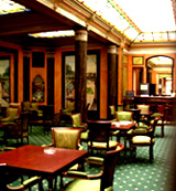 Romantic Paris Hotel Louis XV style bar lounge photo