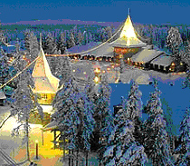 Santa Claus Village Finland North Pole photo