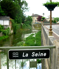 La Source of the Seine River Chatillon photo