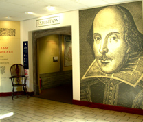 William Shakespear in Stratford Avon exhibition photo