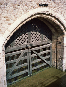 Traitor's Gate Tower of London photo