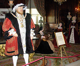Henry VII and Tudor Wives at Warwick Castle photo