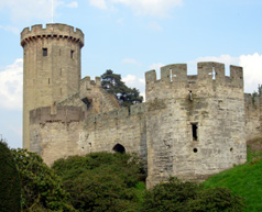 Warwick Castle Tower and wall history vacation photo