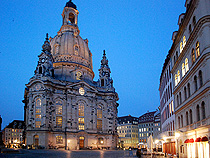 Dresden Our Lady Church Night photo
