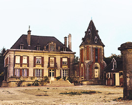 French chateau farm house road trip photo