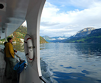 Lucerne Lake By Boat with Rail Pass photo