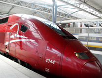 Thalys High Speed Train Engine photo