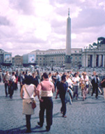 Saint Peters Square Vatican Rome photo