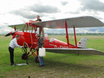 Flying Club Vintage Bi-plane flight Schleissheim photo