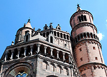 Romanesque arches Worms Dom photo