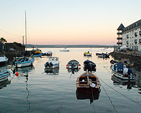 Youghal Harbor Now evening photo