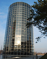 Car Tower at VW Factory Autostadt photo