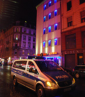 Police Car on Frankfurts Eros district photo