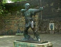 Robin Hood Rifles Ground Statue