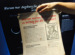 Fugger & Welser Printing Exhibit