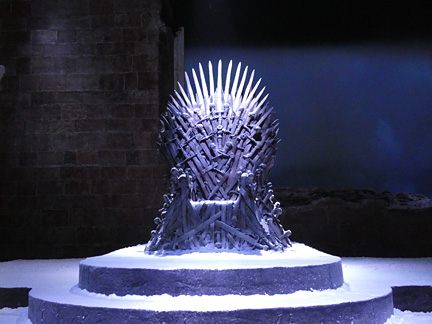 Iron Throne Game of Thrones Studio Tour