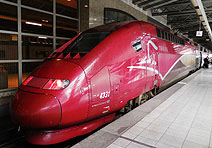 Thalys Train Paris to Brussels